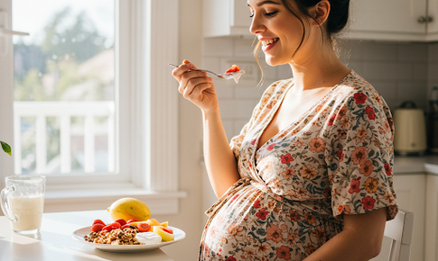 7 gợi ý về dinh dưỡng an toàn và thoải mái cho mẹ bầu trong dịp lễ