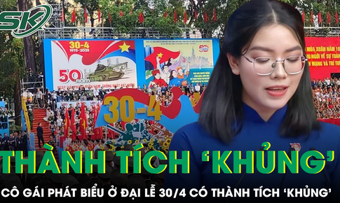 Cô gái phát biểu tại lễ 30/4 là Đảng viên khi 18 tuổi, đạt nhiều thành tích ‘khủng’