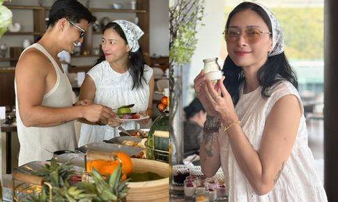 Sắc vóc đời thực của mỹ nhân Vbiz vừa thông báo mang thai ở tuổi 46