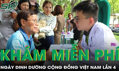 Hàng ngàn người được khám miễn phí tại Ngày Dinh dưỡng cộng đồng Việt Nam lần 4
