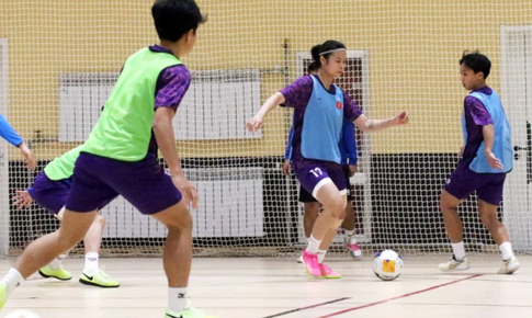 Hôm nay, đội tuyển futsal nữ Việt Nam bắt đầu chinh phục 'đỉnh Phú Sĩ’