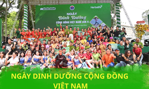 Herbalife đồng h&#224;nh tổ chức &#39;Ng&#224;y Dinh dưỡng cộng đồng Việt Nam&#39; Lần 4: Chung tay để tạo n&#234;n một Việt Nam khỏe mạnh, ph&#225;t triển