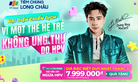 Quang Hùng MasterD là cái tên được Tiêm chủng Long Châu 'chọn mặt gửi vàng' trong chiến dịch mới