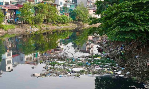 Lại đề xuất lấy nước sông Đà rửa sạch các con sông ô nhiễm ở Hà Nội