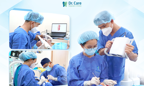Trồng răng Implant với công nghệ hiện đại tại Dr. Care
