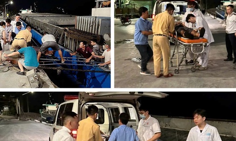 Hải Phòng: Kịp thời hỗ trợ thuyền viên bị đột quỵ trên sông Đá Bạch