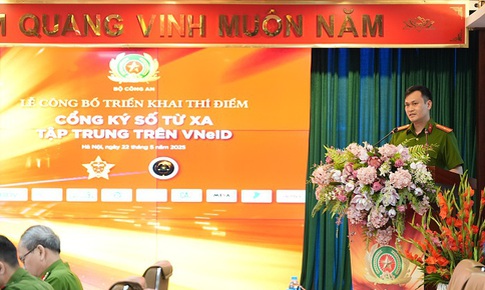 Bộ Công an triển khai thí điểm cổng ký số từ xa tập trung trên VNeID