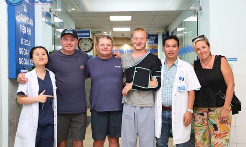 Du khách Úc gặp nạn ở Hải Phòng được bác sĩ BV Việt Tiệp cứu sống ngoạn mục