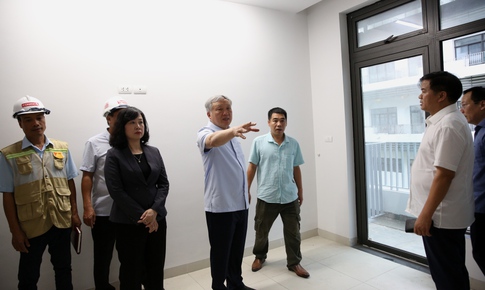 Quyết tâm đưa dự án cơ sở 2 Bệnh viện Bạch Mai, Việt Đức vào hoạt động cuối năm 2025