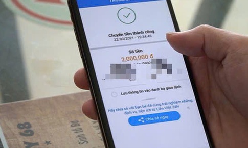 Hơn 100 tỷ đồng đuợc giữ lại kịp thời nhờ cảnh báo tài khoản nghi ngờ