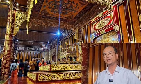 Giám đốc Trung tâm Bảo tồn di tích Cố đô Huế lên tiếng sau vụ ngai vua triều Nguyễn bị phá hoại