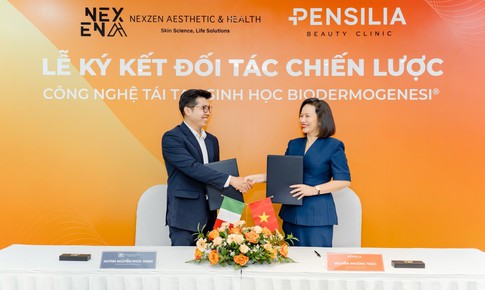 Pensilia tiên phong ứng dụng công nghệ Biodermogenesi® – trị liệu rạn da, sẹo và trẻ hoá