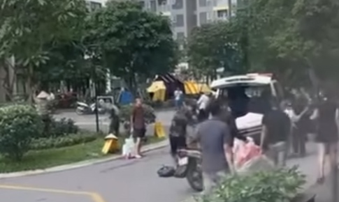 Nữ giới tử vong trong nhà tắm tầng 19 chung cư cao cấp ở Hà Nội