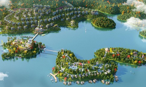Flamingo Majestic Island Resort: Đón sóng đầu tư quần đảo retreat hồ Núi Cốc
