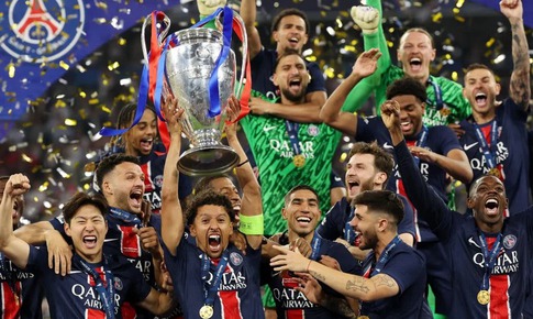 PSG vô địch Champions League sau màn 'hủy diệt' Inter Milan