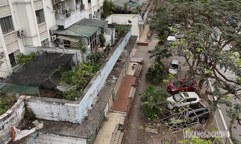 Hàng loạt ki ốt bỏ hoang, lãng phí tại khu đô thị Việt Hưng