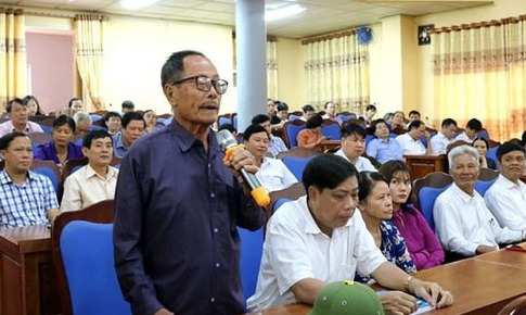 Lấy ý kiến nhân dân trong vòng 1 tháng về dự thảo Nghị quyết sửa đổi Hiến pháp 2013