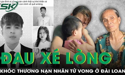 Không khí tang thương bao trùm gia đình các nạn nhân tử vong ở Đài Loan, Trung Quốc