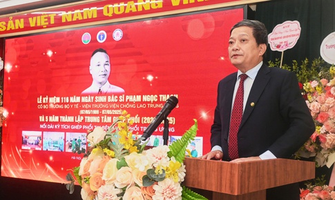 Kỷ niệm 116 năm Ngày sinh cố Bộ trưởng Bộ Y tế đầu tiên BS Phạm Ngọc Thạch: Người có công lớn đối với ngành y tế