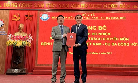 Bệnh viện Hữu nghị Việt Nam - Cu Ba Đồng Hới có tân Phó Giám đốc