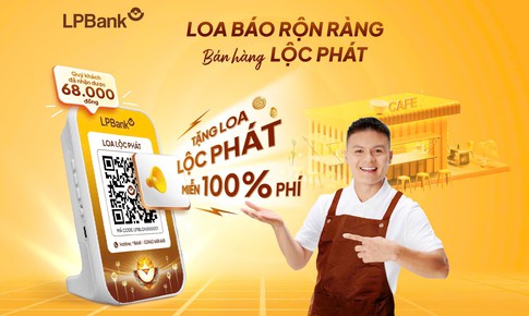 LPBank ra mắt Loa Lộc Phát với tính năng thông báo biến động số dư bằng giọng nói