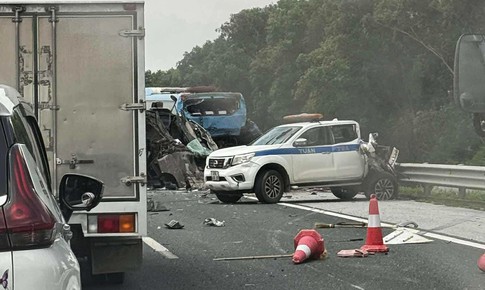 Tai nạn liên hoàn cao tốc Hà Nội - Hải Phòng: Hai người tử vong tại chỗ