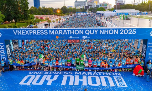 Herbalife Việt Nam đồng hành cùng giải chạy VnEpxress Marathon Quy Nhơn với hơn 12.000 người tham gia để khuyến khích lối sống năng động lành mạnh