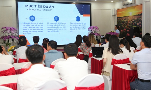 Nghệ An khởi động dự án 3,3 tỷ đồng hỗ trợ trẻ em có hoàn cảnh đặc biệt và nạn nhân mua bán người