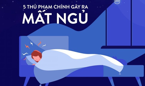 5 thủ phạm gây mất ngủ bạn đang mắc mỗi ngày