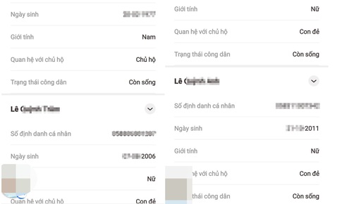 Người đ&#224;n &#244;ng ở Ninh Thuận ph&#225;t hiện c&#243; th&#234;m vợ v&#224; con tr&#234;n ứng dụng VNeID