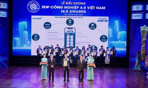 Herbalife Việt Nam đạt giải thưởng “Top Công Nghiệp 4.0” lần thứ 3 với Ứng dụng Herbalife VNHUB