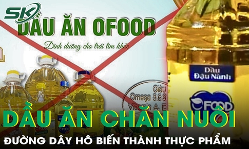 Thủ đoạn tinh vi trong đường dây biến dầu ăn chăn nuôi thành dầu ăn cho người
