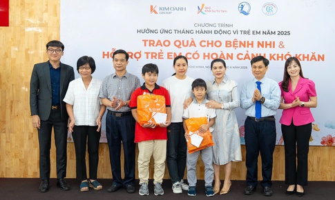Tặng qu&#224; 1.000 bệnh nhi v&#224; hỗ trợ cho trẻ c&#243; ho&#224;n cảnh kh&#243; khăn tại 9 bệnh viện