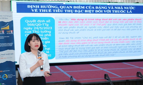 Hơn 100.000 người chết do thuốc lá mỗi năm, cần tăng giá bán để bảo vệ sức khỏe