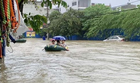 Cảnh báo các địa phương là trọng tâm mưa lớn những ngày tới