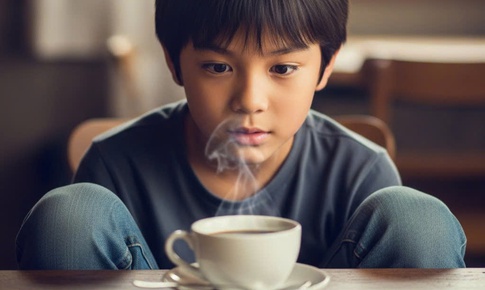 Có nên cho trẻ em uống cà phê không?
