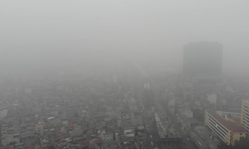 Hà Nội mù mịt, đứng thứ 2 trong danh sách các thành phố ô nhiễm không khí