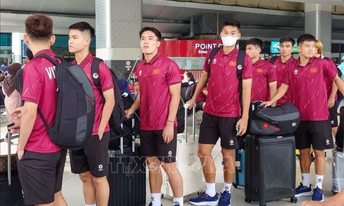 U23 Đông Nam Á 2025: U23 Việt Nam tới Jakarta, sẵn sàng cho hành trình bảo vệ ngôi vô địch Đông Nam Á