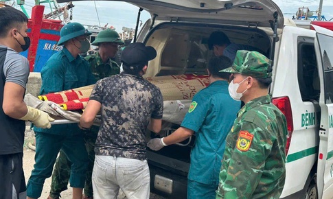 Tìm thấy thi thể ngư dân mất tích trên biển trong đêm