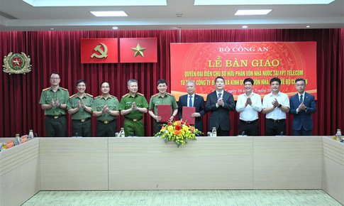 Chuyển giao quyền đại diện vốn Nhà nước tại FPT Telecom về Bộ Công an