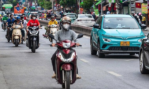 Giải ph&#225;p để H&#224; Nội cấm xe m&#225;y chạy xăng trong nội đ&#244;