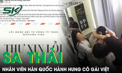C&#244;ng ty H&#224;n Quốc sa thải nh&#226;n vi&#234;n h&#224;nh hung c&#244; g&#225;i Việt tại tiệm photobooth, gửi lời xin lỗi ch&#226;n th&#224;nh