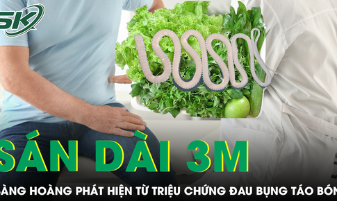 B&#224;ng ho&#224;ng ph&#225;t hiện s&#225;n d&#224;i 3 m&#233;t trong cơ thể người đ&#224;n &#244;ng v&#236; th&#243;i quen ăn rau sống