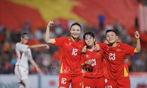 Đội tuyển nữ Việt Nam thắng thuyết phục 6-0 trước nữ UAE