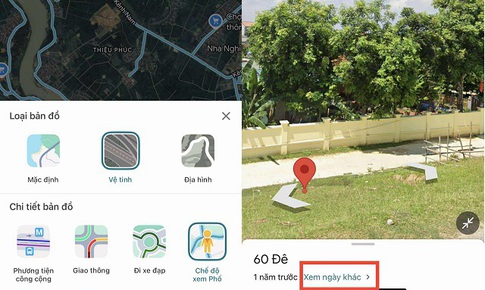 C&#225;ch xem nh&#224; tr&#234;n Google Maps &#39;ngược về qu&#225; khứ&#39; đơn giản, nhanh ch&#243;ng