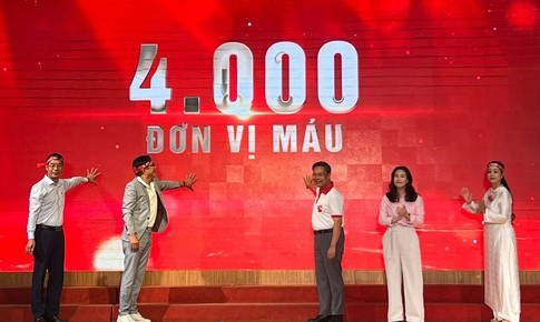 Sẽ thêm 4.000 đơn vị máu cho điều trị, cấp cứu dịp hè từ chương trình 'Giọt hồng tri ân' năm 2025