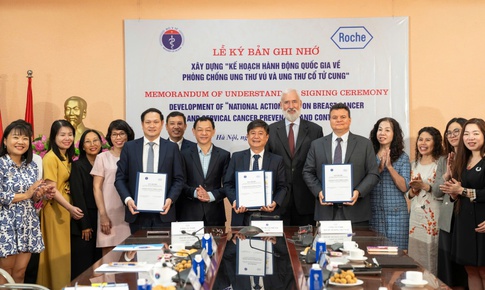Phối hợp th&#250;c đẩy ph&#225;t hiện sớm, n&#226;ng chất lượng điều trị 2 bệnh ung thư phổ biến ở phụ nữ Việt Nam