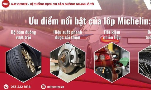 Có nên thay lốp Michelin cho xe ô tô chạy dịch vụ