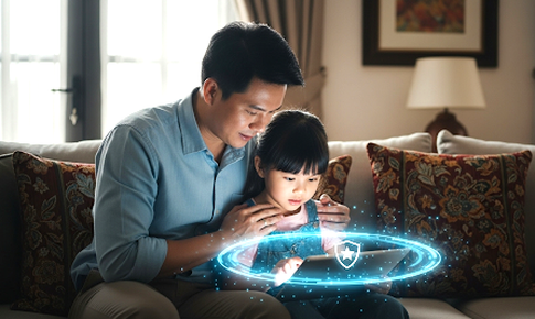 Chuy&#234;n gia chỉ c&#225;c nguy&#234;n tắc v&#224;ng gi&#250;p cha mẹ bảo vệ con khỏi lừa đảo mạng