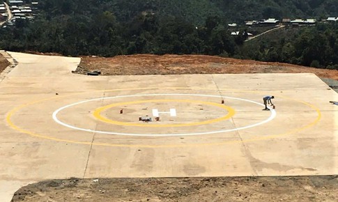 Đà Nẵng xây dựng bãi đáp trực thăng ứng phó thiên tai